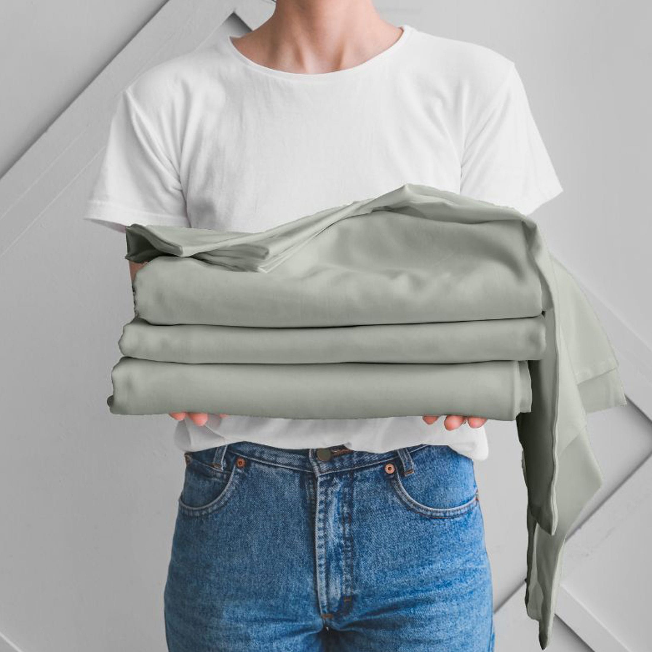 StaDry Queen Sage Sheet Set