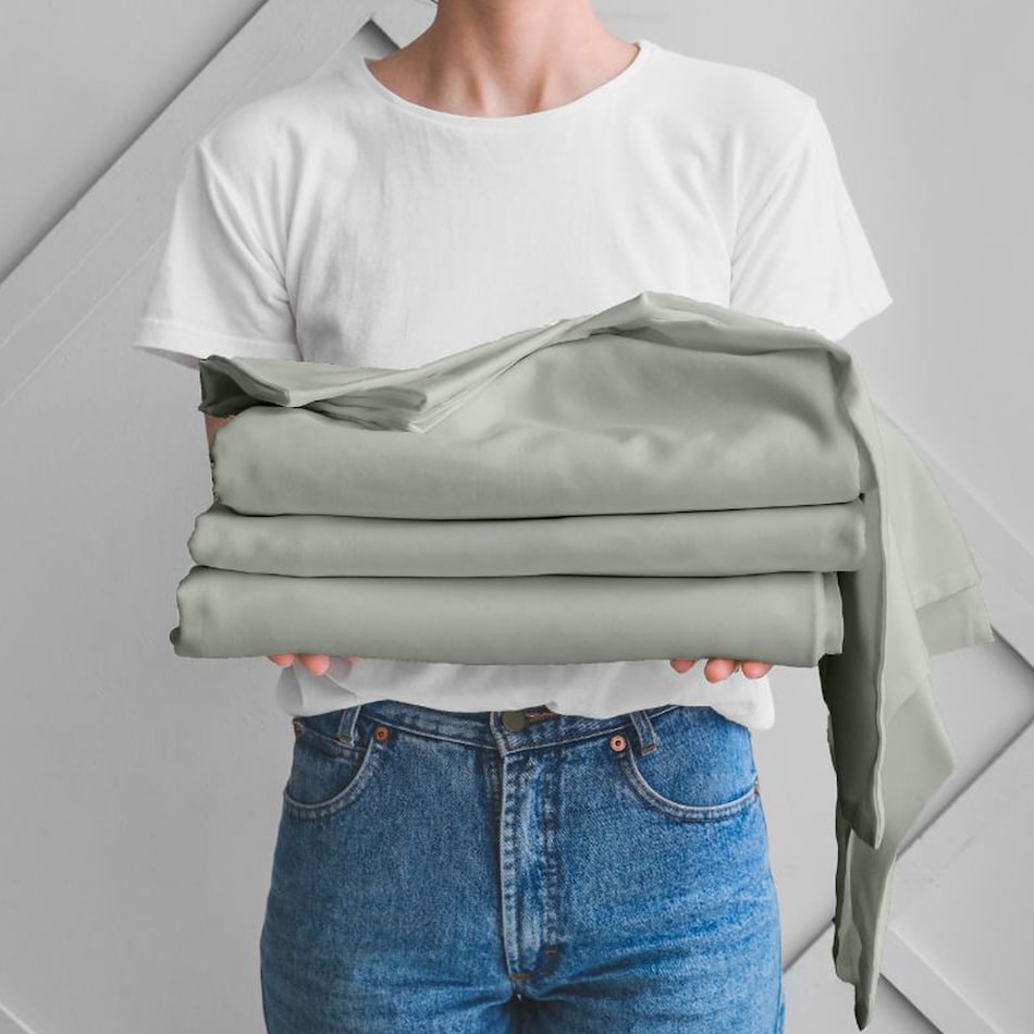 StaDry Queen Sage Sheet Set