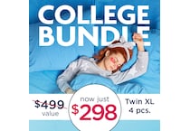 Twin Xl Back To School Bundle-White