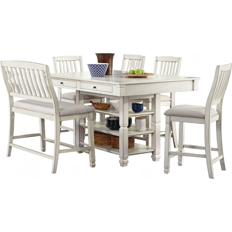  white pub   bar units   stools   