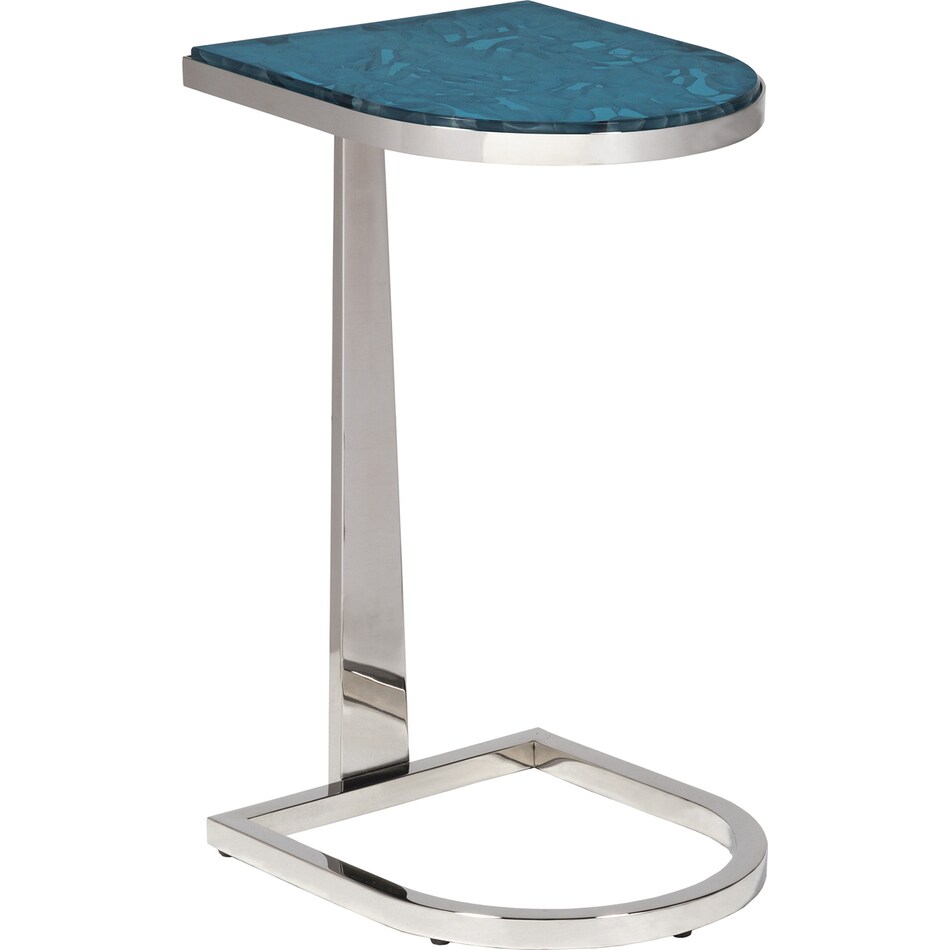  blue occasional tables all   