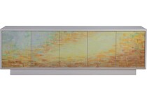  yellow occasional tables all   