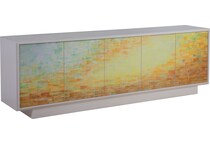  yellow occasional tables all   