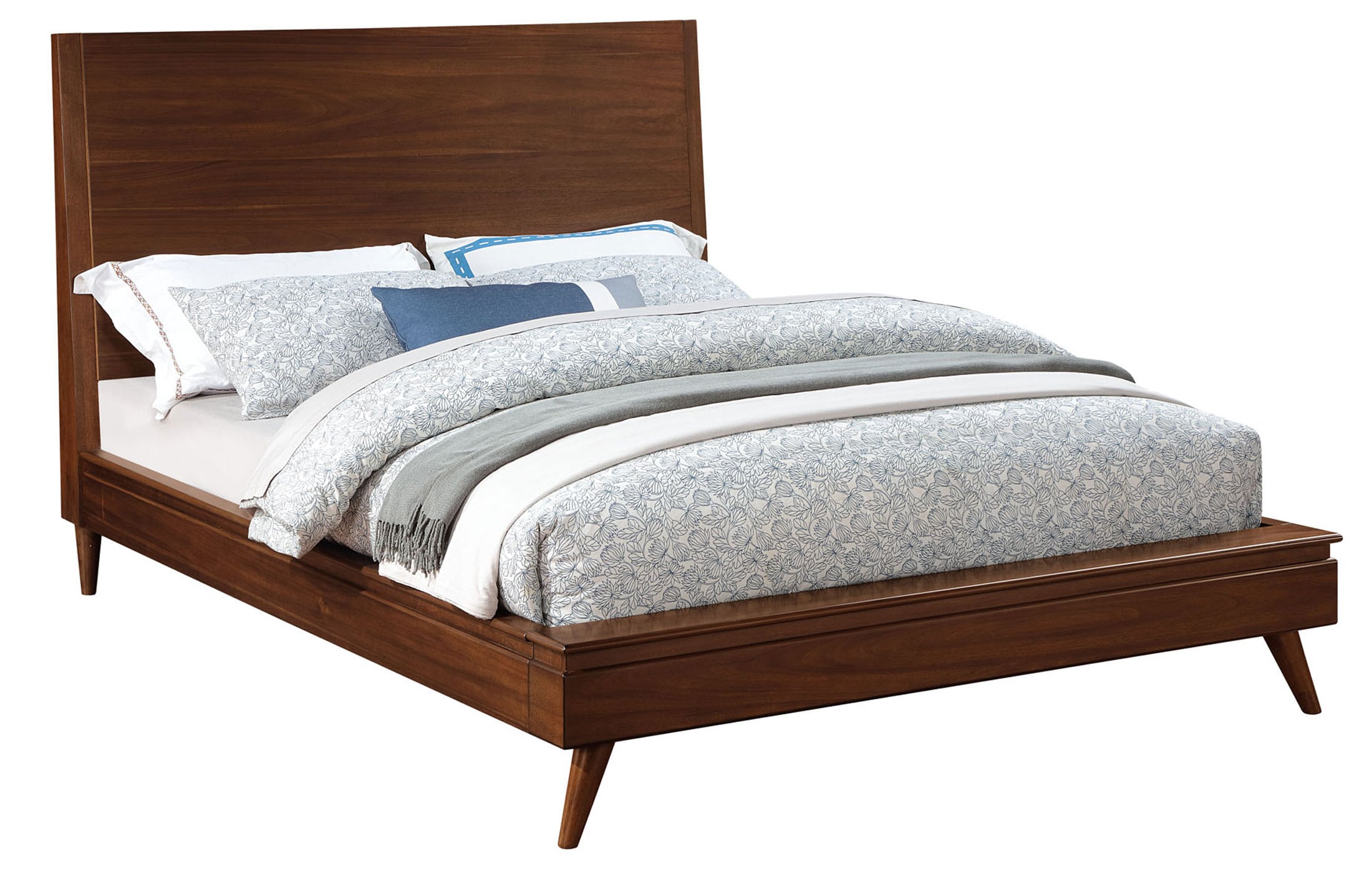 Mid Century Queen Bed