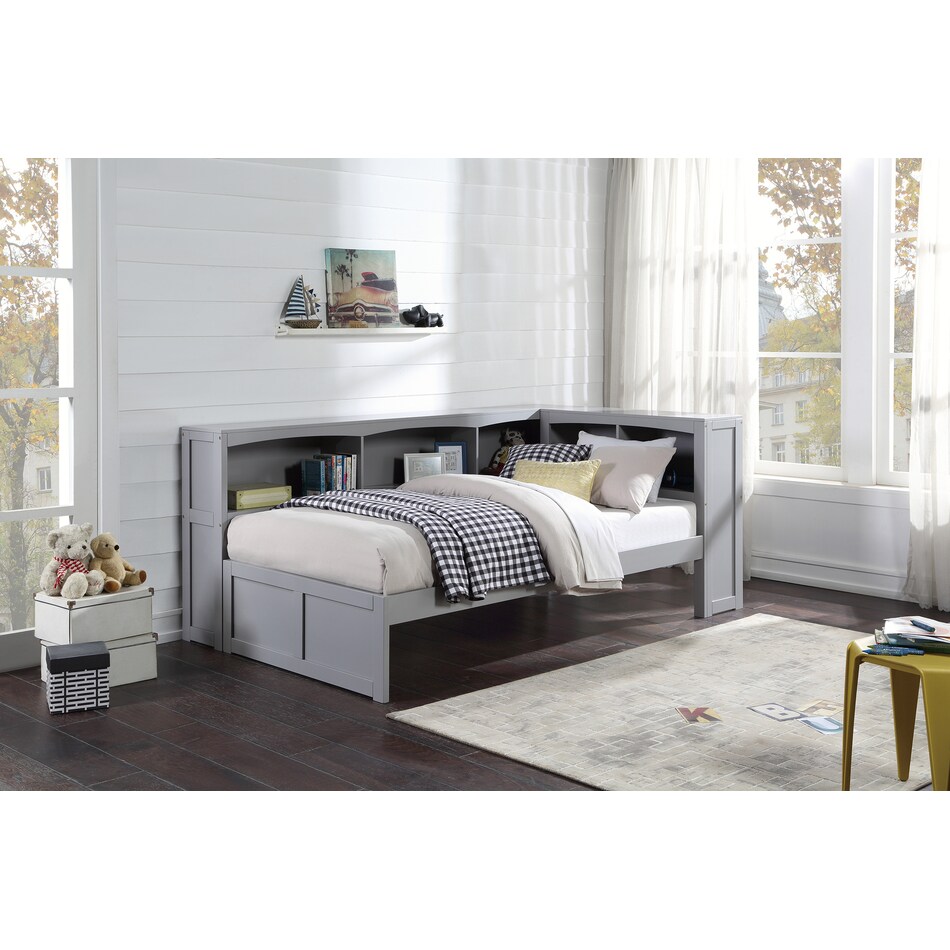  gray kids bedroom   