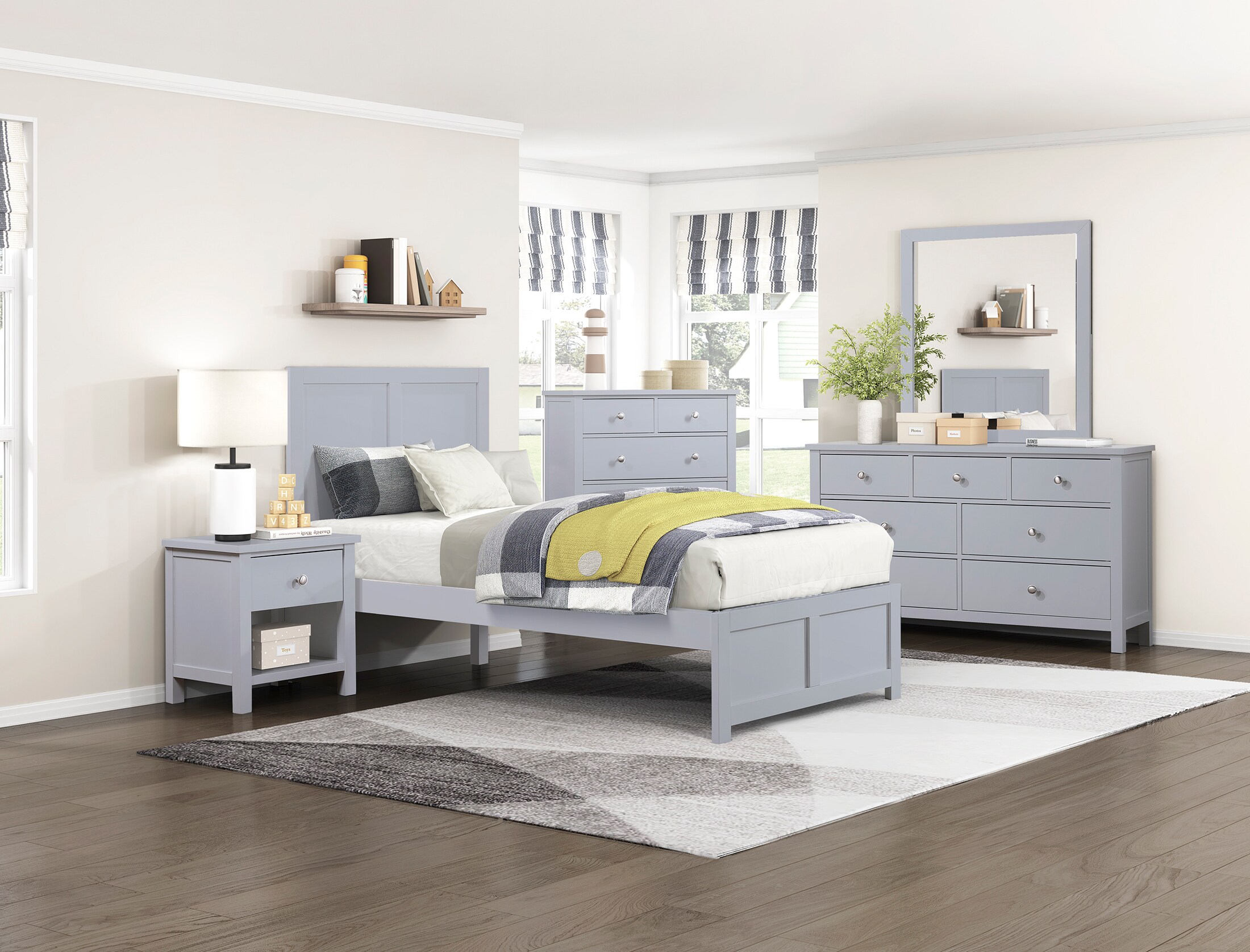 Colors Twin Bed