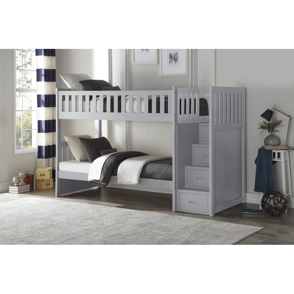  gray kids bedroom   