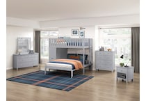  gray kids bedroom   