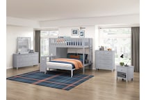  gray kids bedroom   