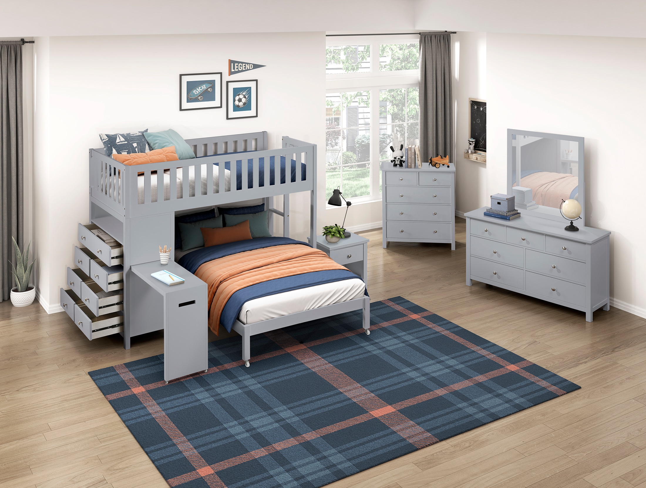 Colors Twin Over Full Loft