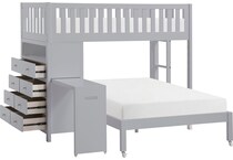  gray kids bedroom   