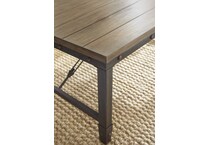  brown occasional tables all   