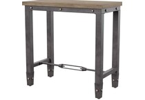  brown occasional tables all   