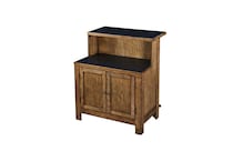  brown pub   bar units   stools   