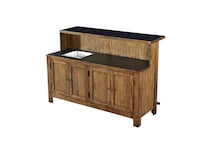  brown pub   bar units   stools   