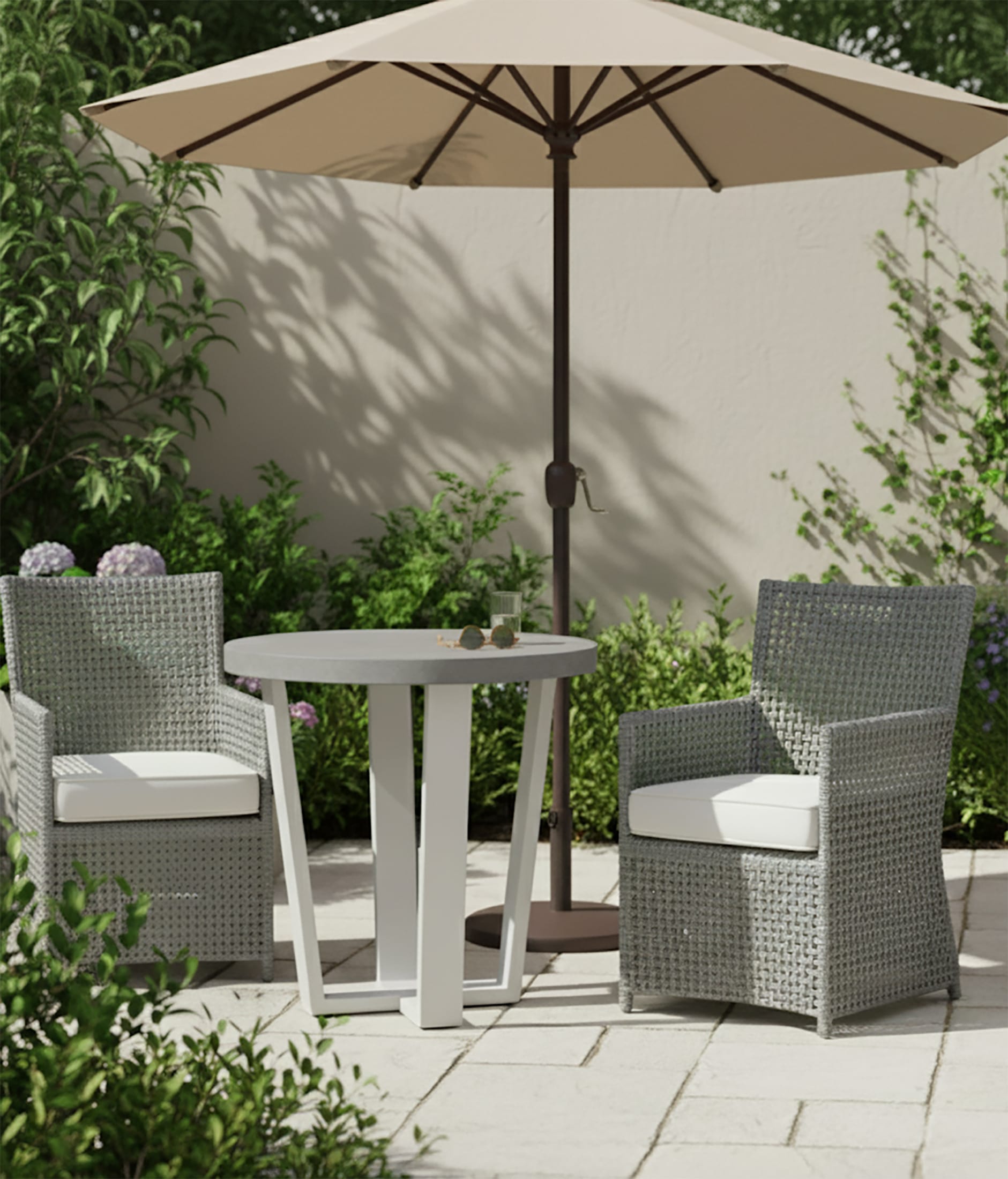 Sandpoint South Beach 3 Piece Outdoor Dining Set