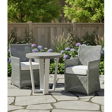 Sandpoint South Beach 3 Piece Outdoor Dining Set