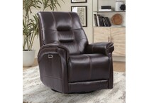  brown recliner   