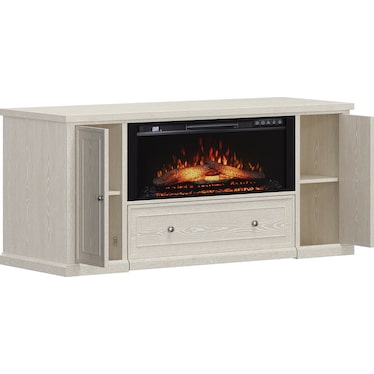 Soren Queen Fireplace Twin Sleeper