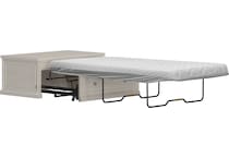  white occasional tables all   