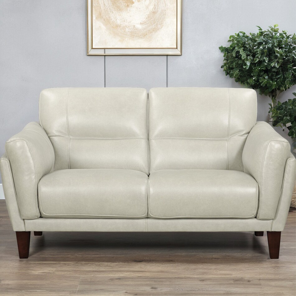 beige loveseat   