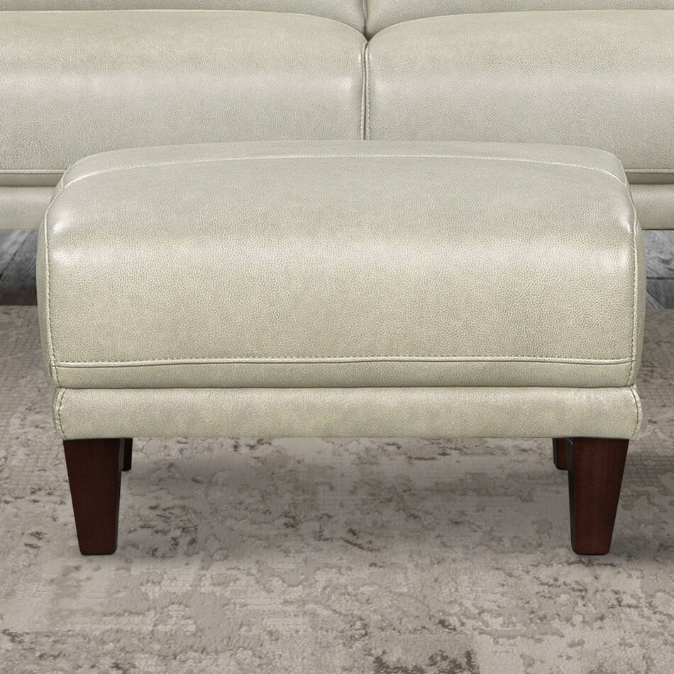  beige ottoman   