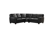  black leather   