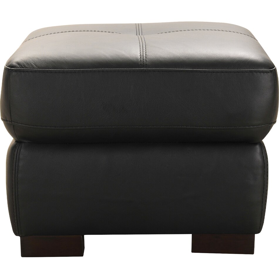  black ottoman   