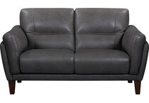  brown loveseat   