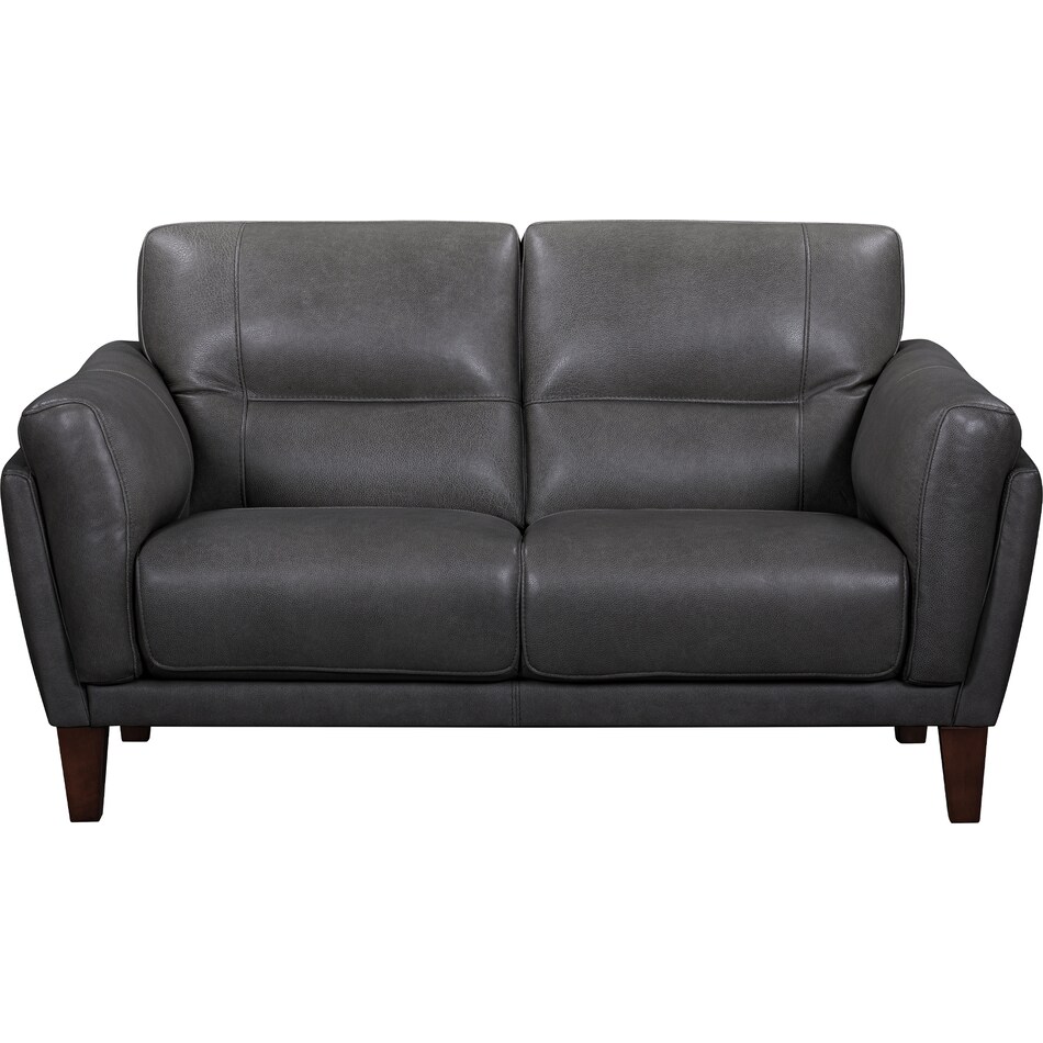  brown loveseat   