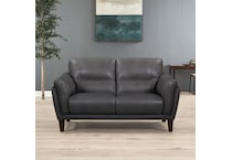  brown loveseat   