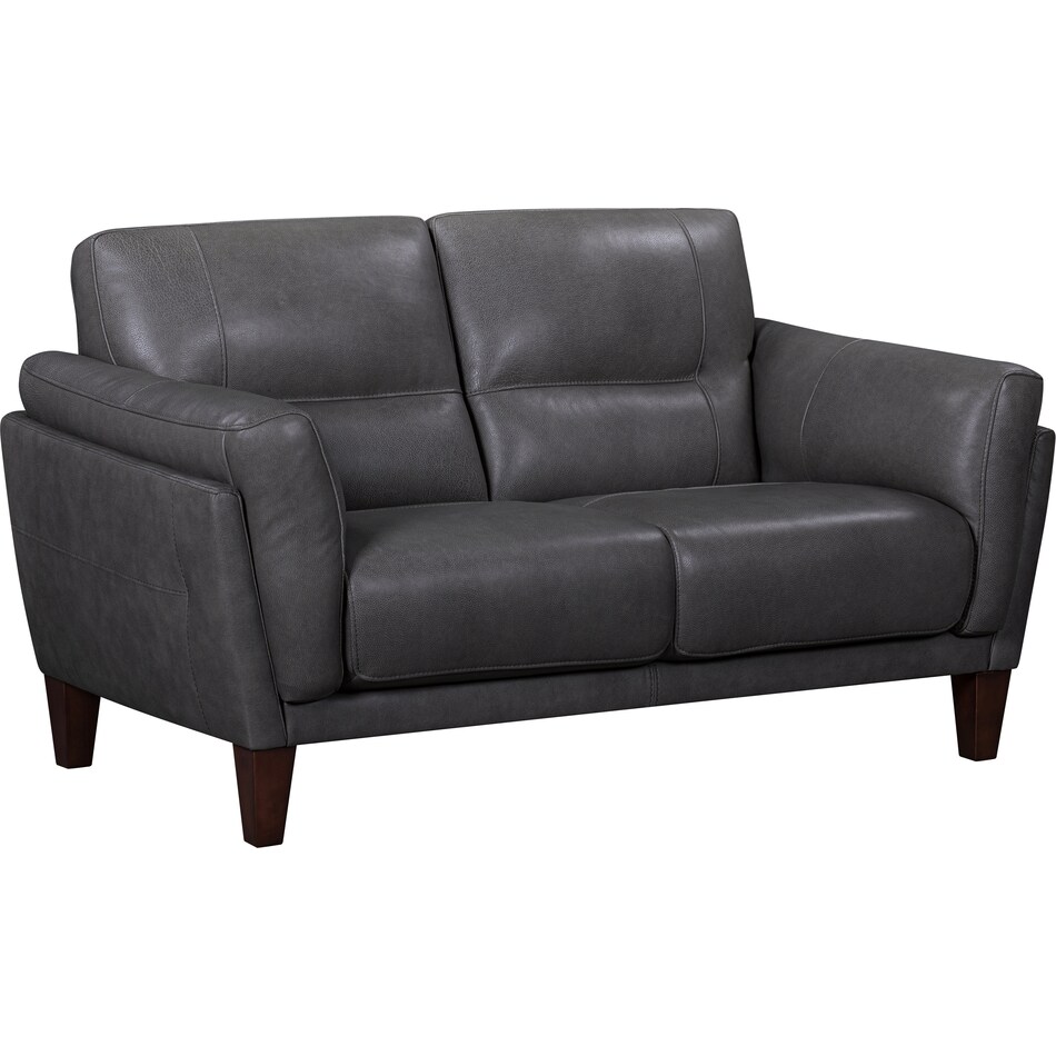  brown loveseat   