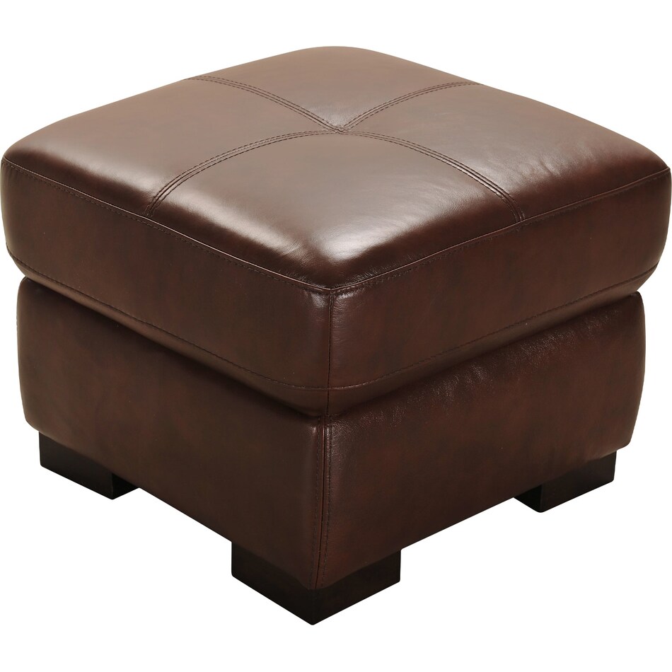  brown ottoman   