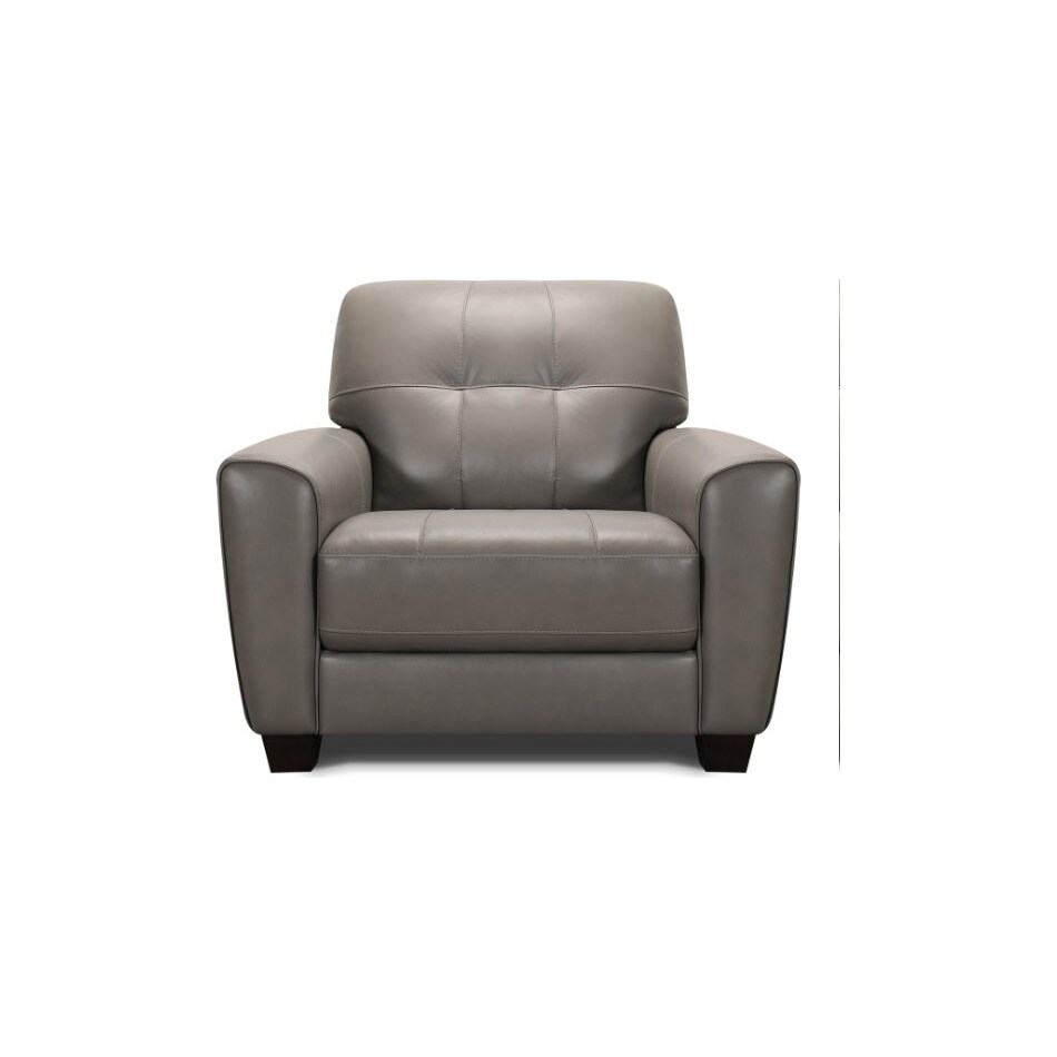  gray leather   