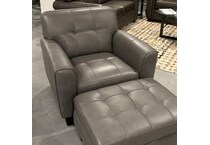  gray leather   