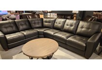  black leather   