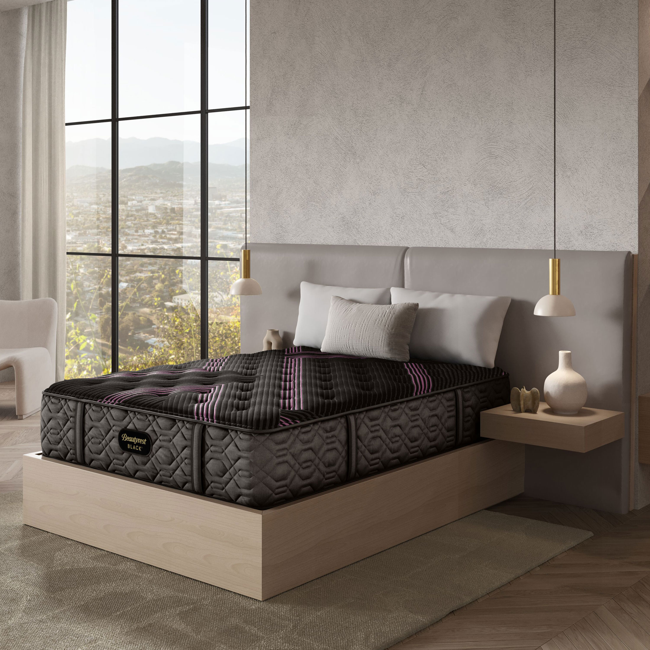 Black Firm Queen Mattress