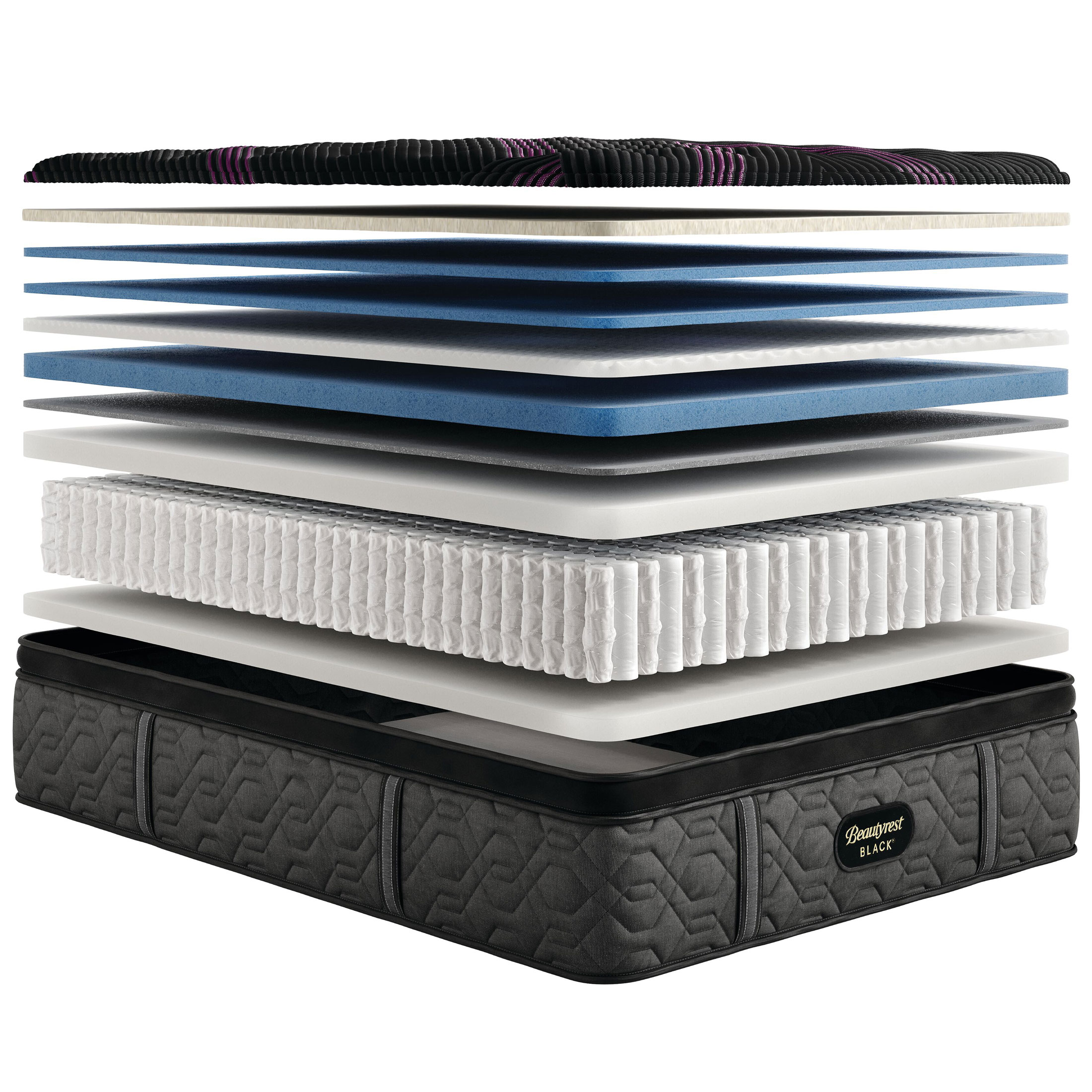 Black Medium Twin Xl Mattress