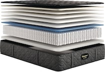 Black Extra Firm Queen Mattress