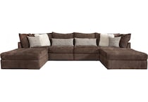  brown fabric   