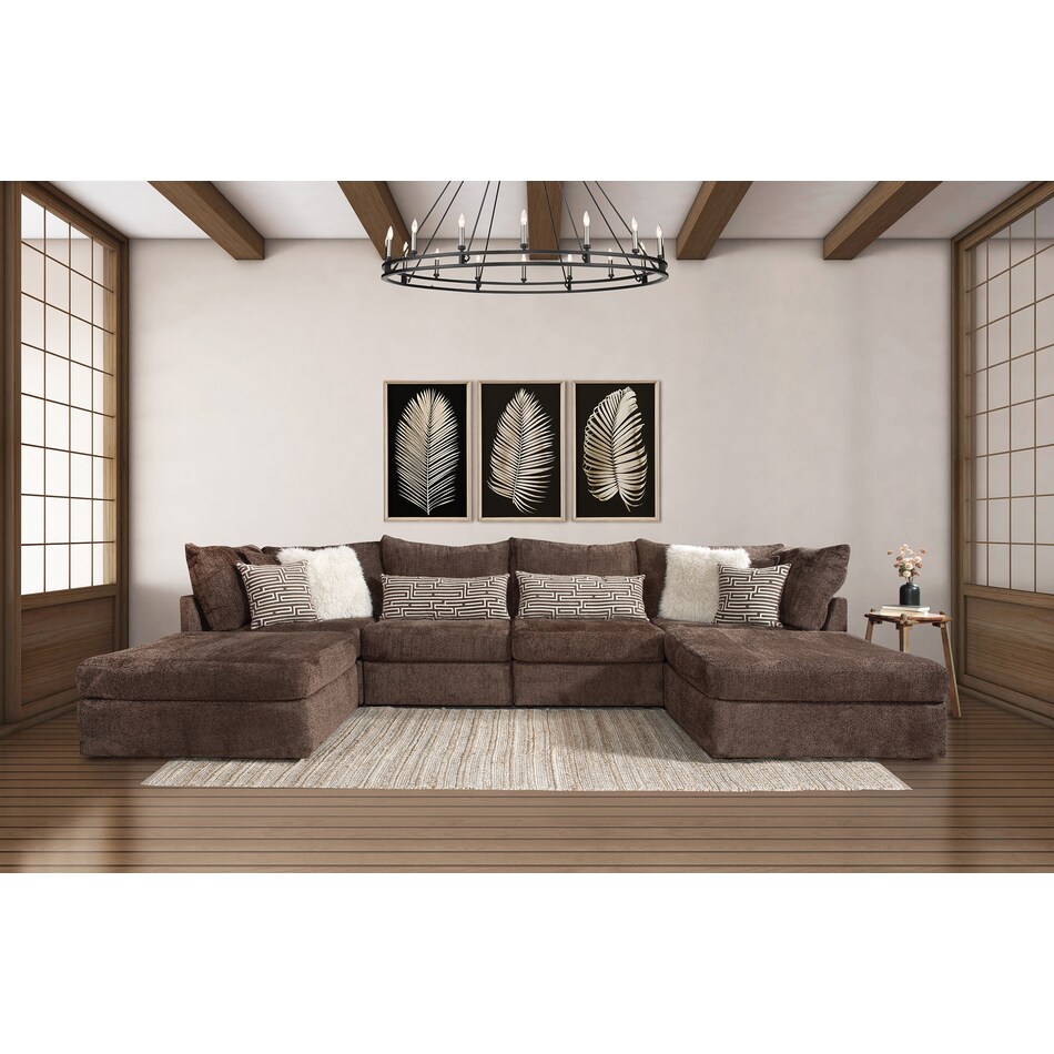  brown fabric   