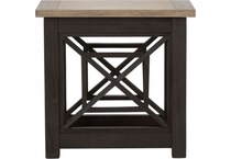  brown occasional tables all   