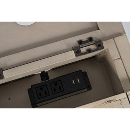 Rustic Shores Chairside Table