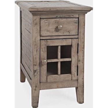 Rustic shores Chairside Table