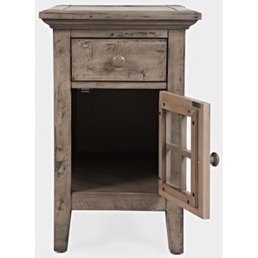 Rustic shores Chairside Table