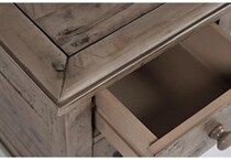 Rustic shores Chairside Table