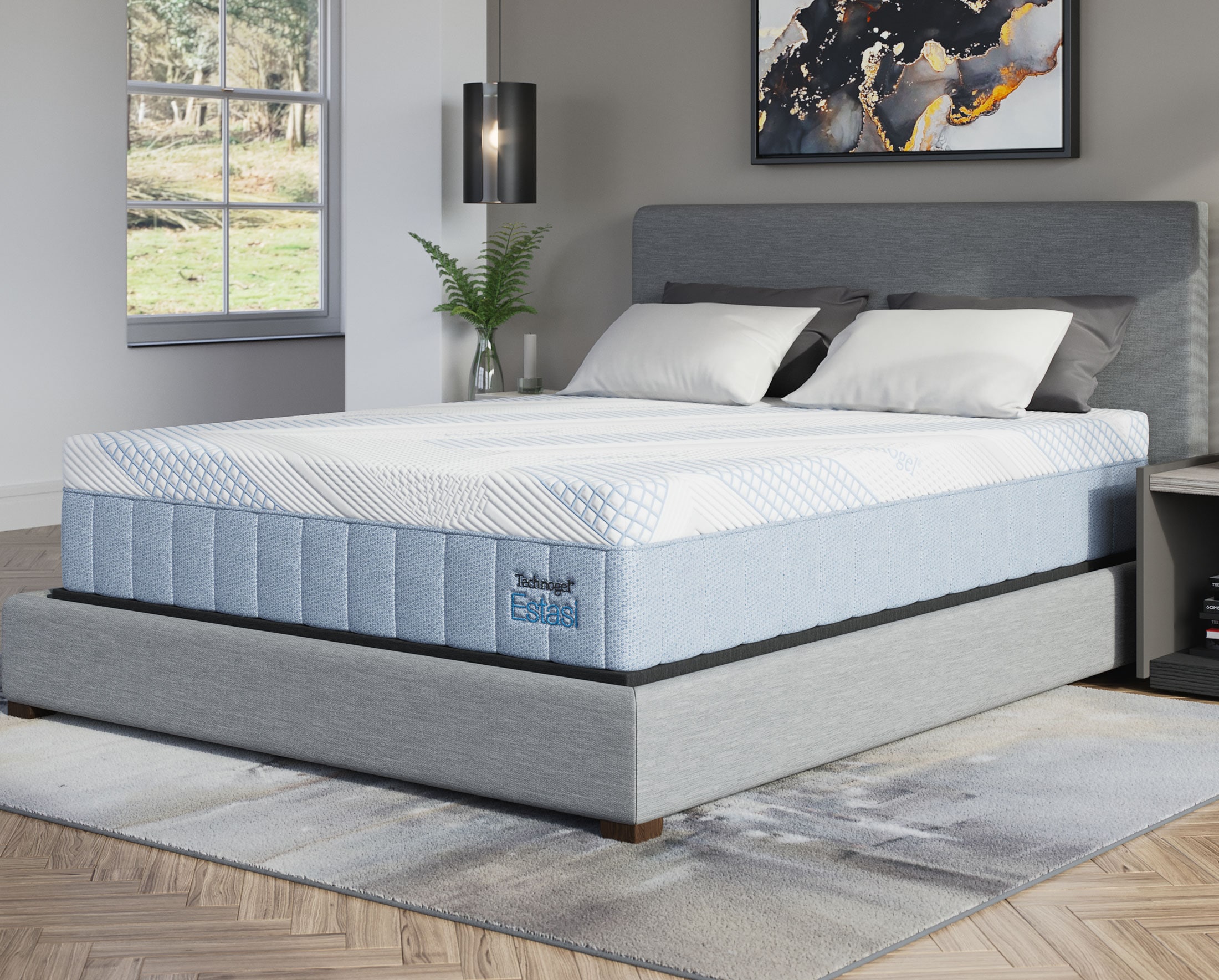 Estasi Medium Plush Split Head King Mattress