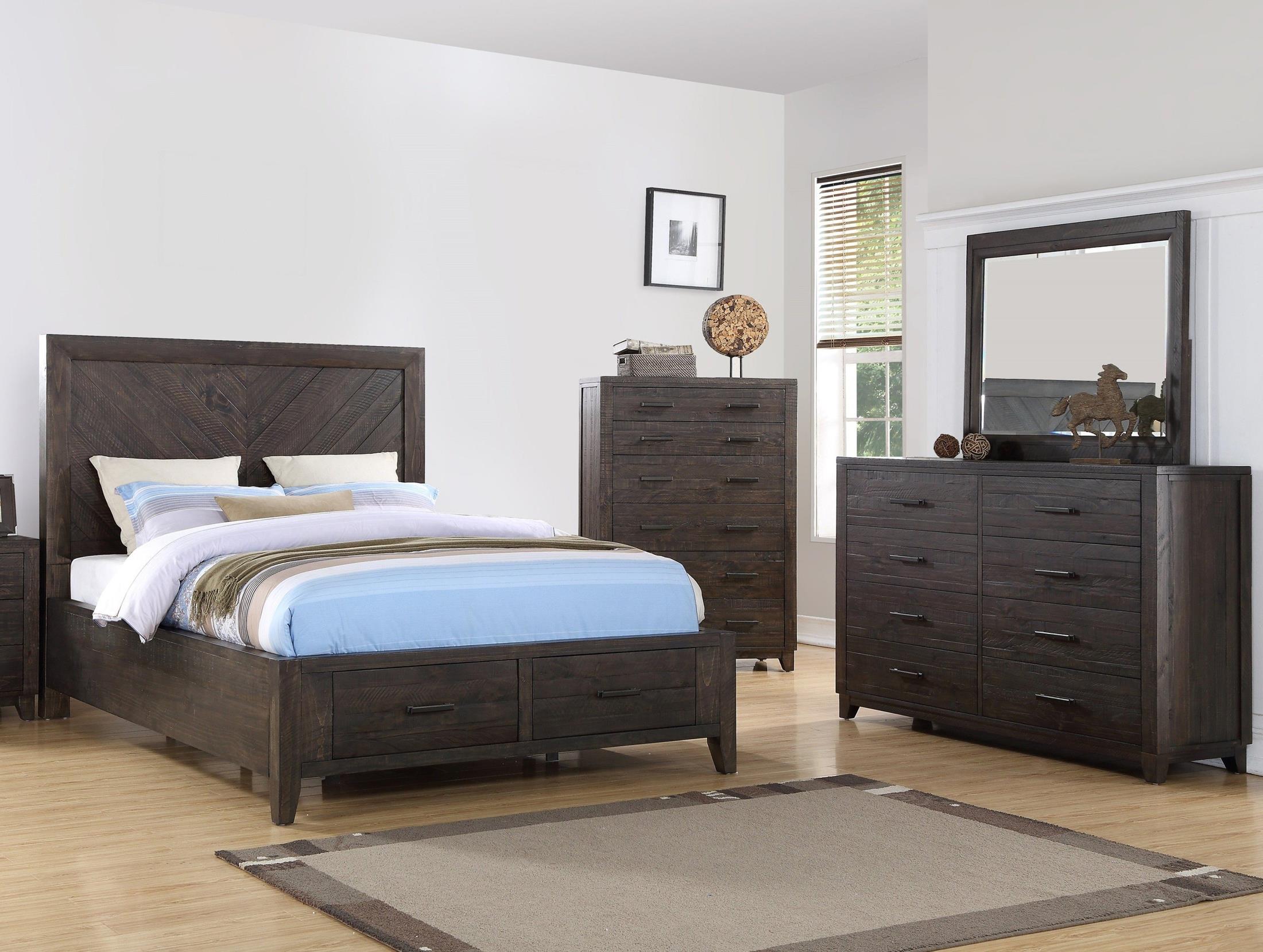 Aria 4 Piece King Storage Bedroom