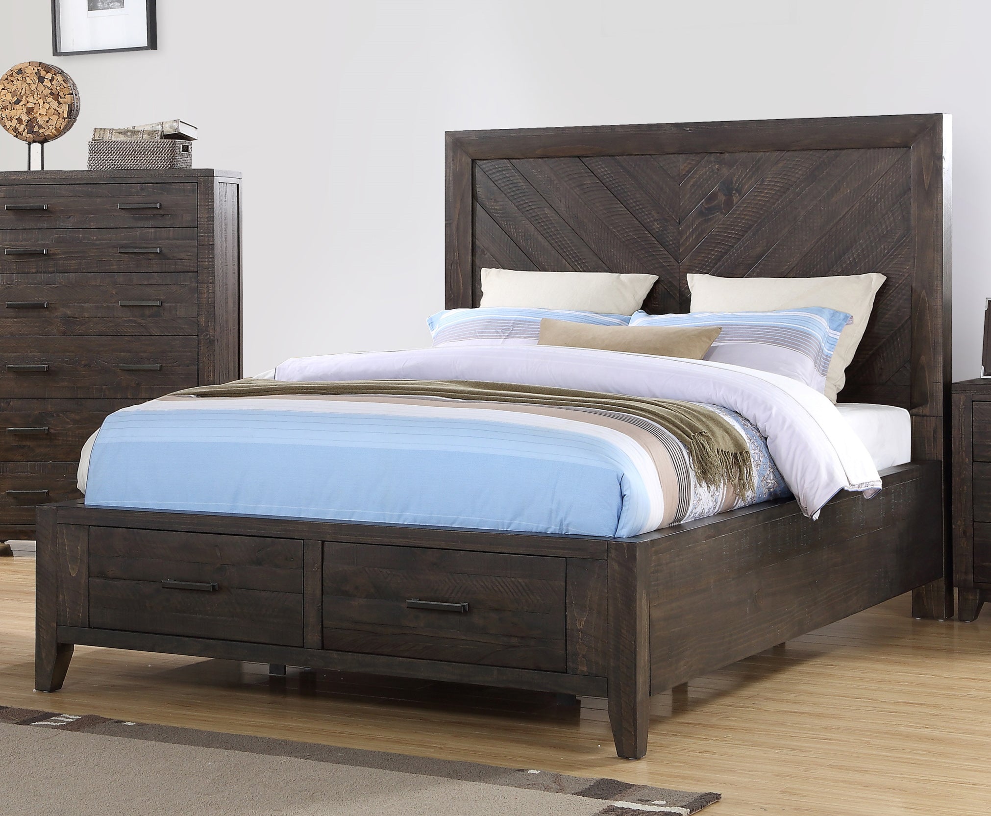 Aria King Storage Bed