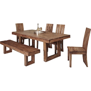 Shenning 6 Piece Dining Room Set